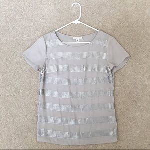 Shiny Banana Republic Top